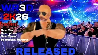 Wr3d Outside Mod Released! All New Features + Mediafire Link |New Mod Download (Wresltel Universe)