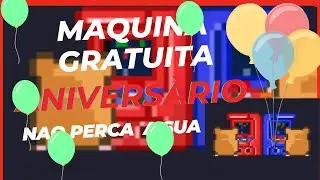 ROLLERCOIN ANIVERS&Aacute;RIO  SUPER MAQUINA DE GRA&Ccedil;AA