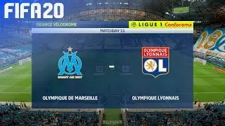 FIFA 20 - Olympique Marseille vs. Olympique Lyonnais @ Orange Vélodrome