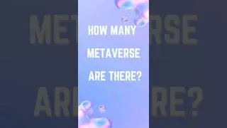 How many Metaverse's are there? #web3 #metaverse #blockchain