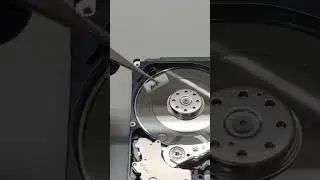 A Samsung Hard Drive With Platter Damage