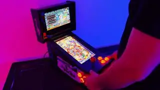 Pinball Virtual Tama&ntilde;o Mini con Visual Pinball X & Frontend PinballX M&aacute;s de 500 Tablas