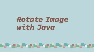 Rotate Image with Java