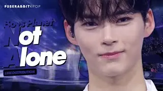 Line Distribution : Boys Planet &mdash; 'Not Alone'