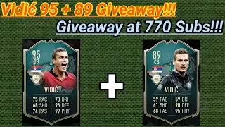 FUT 20 by Pacybits | Vidić 95 + 89 Giveaway at 770 Subscribers | Live