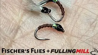 Выпуск 13. Каталог Fulling Mill 2025 года. Выкройка мушки Boroff's Wader Midge.