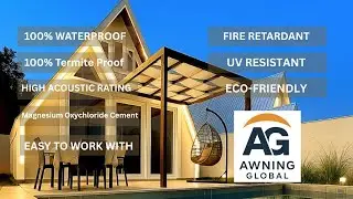India&rsquo;s First Smart Wood | 100% Waterproof, Termite-Proof, Fire Retardant | Awning Global Innovation