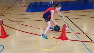 EXERCICE DRIBBLE PAYS DE FOUGÈRES BASKET