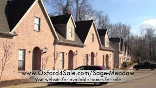 Sage Meadow | Oxford MS 38655 | Homes for Sale | Condos