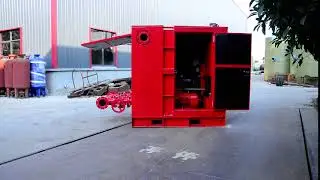 Fire pump package set with box