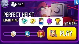 Lighting Strike Rainbow Perfect Heist Solo Challenge | Match Masters 