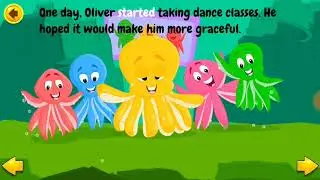 Ocean Tales - Oliver the Clumsy Octopus  | Bedtime Stories for Kids