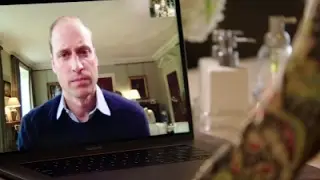 Gaga talks mental health with Prince William