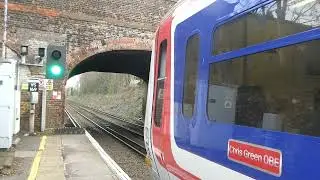 Southeastern 465908 (NSE Livery) + 465159 departing Beckenham Junction