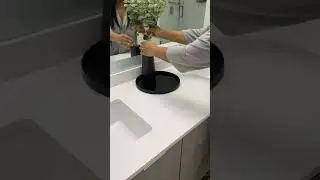 bathroom counter apartment decor