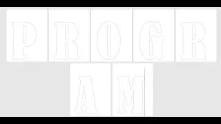 White text paper cutouts for programs using MSWord
