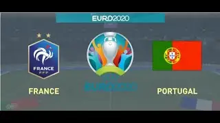 EURO 2020 France vs Portugal | FIFA 21 Gameplay
