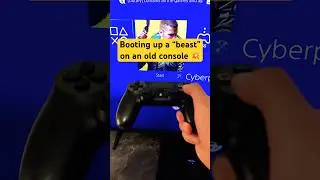 CP2077 на старой PS4 😬