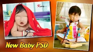 New baby PSD !! Studio Baby PSD Background