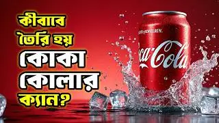 কোকা-কোলা ক্যান কীভাবে তৈরি হয়? কারখানার ভেতরের গোপন প্রক্রিয়া ফাঁস!