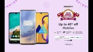Amazon Great Indian Festival 2019 | Great Deals Revealed