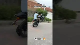 Xtreme 125r Wheelie🔥 #xtreme125r  #viral #shortsviral #motovlog