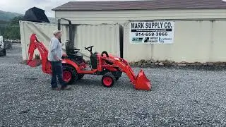 2019 Kubota BX23S Sub Compact Tractor Loader Backhoe 23 HP Diesel Hydrostatic WARRANTY !!!