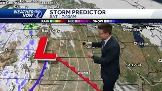 Mild Friday, wind and storms to impact weekend