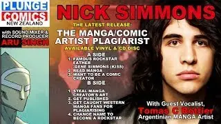Nick Simmons son of KISS Gene Simmons theft of Manga Creators works #plagiarism #manga #nicksimmons
