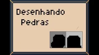 Aprendendo Pixel Art -  Desenhando Pedras
