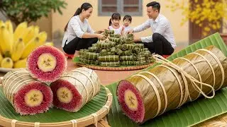 How Thousands of Traditional Banh Tet Are Made at Once – The Process Is More Intense Than You Think