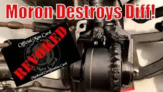 Embarrassing Arrma Big Rock Diff Rebuild Failure - Man Card Pulled? - Drove Screw Through Gear Box!