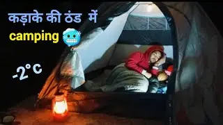 Camping in -2&deg;c | My Coldest Night Ever In Winter | Nature Campkp