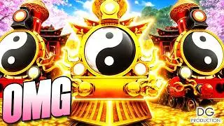 ‼️OMG FINALLY GOT THE GOLDEN TRAIN NEW RED FORTUNE RAIL SLOT MACHINE LAS VEGAS CASINO GAME BIG WIN