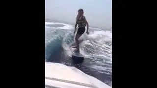 Surfing the Med.