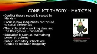 Functionalism and Conflict Theory &ndash; Education
