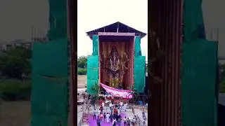 Hyderabad&rsquo;s First 63-Feet Eco-Friendly Tallest Ganesh Nagole🙏#ganeshchaturthi #ganeshutsav