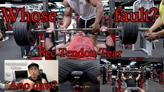VIRAL PEC TENDON TEAR INJURY of RYAN CROWLEY REACTION VIDEO/PEC BICEP CONNECTION STATEMENT REACTION