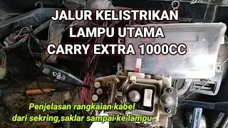 Kelistrikan Lampu Utama Carry 1.0 atau carry extra