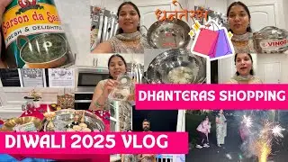 🌈🔆🪔🕉️OUR Happy Diwali 2025 VLOG/DHANTERAS SHOPPING/DIWALI CELEBRATION IN USA/WHAT I COOKED ON DIWALI