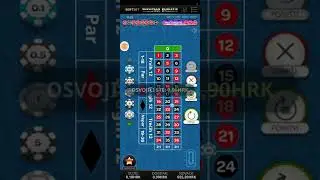 007 ROULETTE STRATEGY (50 EURO PROFIT IN 12 MIN!!!) #roulette