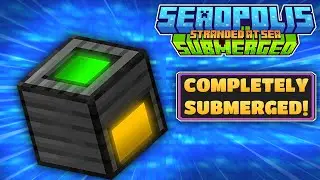 100% COMPLETING THE MODPACK! EP10 | Minecraft Seaopolis: Submerged [Modded Questing Skyblock]
