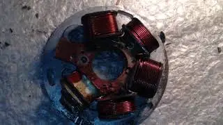 Vespa Px revisione statore parte 2