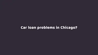Chicago Illinois Bad Credit Car Loans 500 Credit Score
