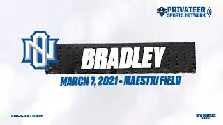 Baseball Highlights vs. Bradley (March 6, 2021)