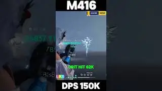 ONCE HUMAN M416 DPS 150K CRIT HIT 62K 😛💜 #oncehuman #七日世界 #원스 휴먼