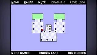 The World's Hardest Game #2  - Walkthrough Part #1