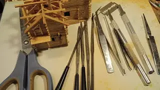 Мой инструмент для создания миниатюр и домиков из спичек. Tool for mini crafts made from matches DIY
