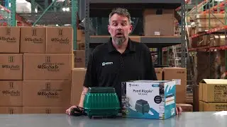 Pond Aeration Made Easy | Webb's Pond Ripple Air Pump (PR Series)