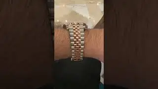 ROLEX DATEJUST 41MM 2025 126331 TWO TONE EVEROSE GOLD CHOCOLATE DIAL JUBILEE FLUTED BEZEL #shorts